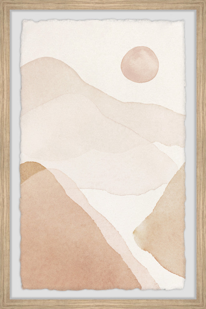 "White Water Rapids" Framed Painting Print, 30x45