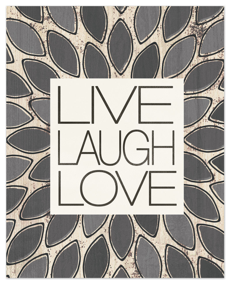 Live Gray Feathers 16x20 Canvas Wall Art
