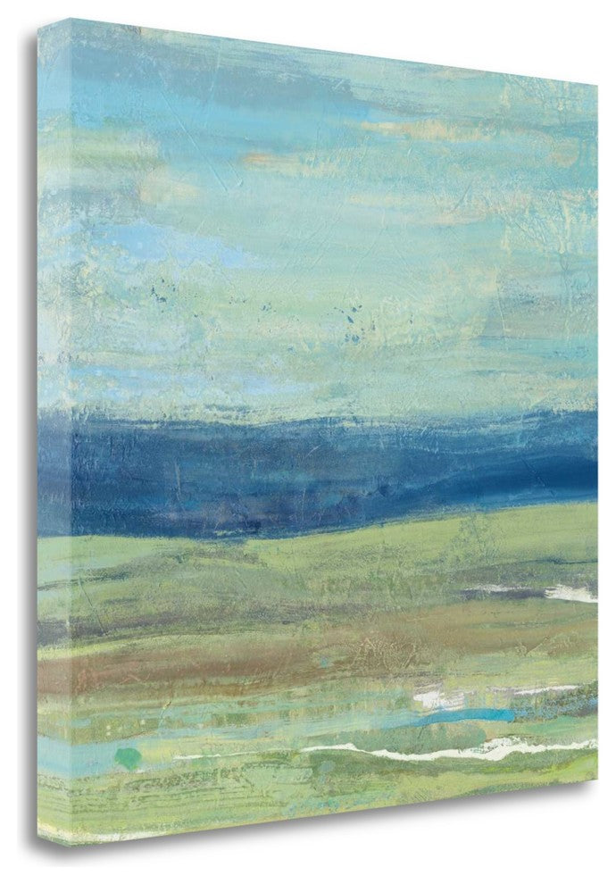 "Azure Wave" By Albena Hristova, Giclee Print on Gallery Wrap Canvas