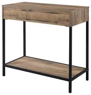 Quinton 30" Foyer Table, Salvage Oak