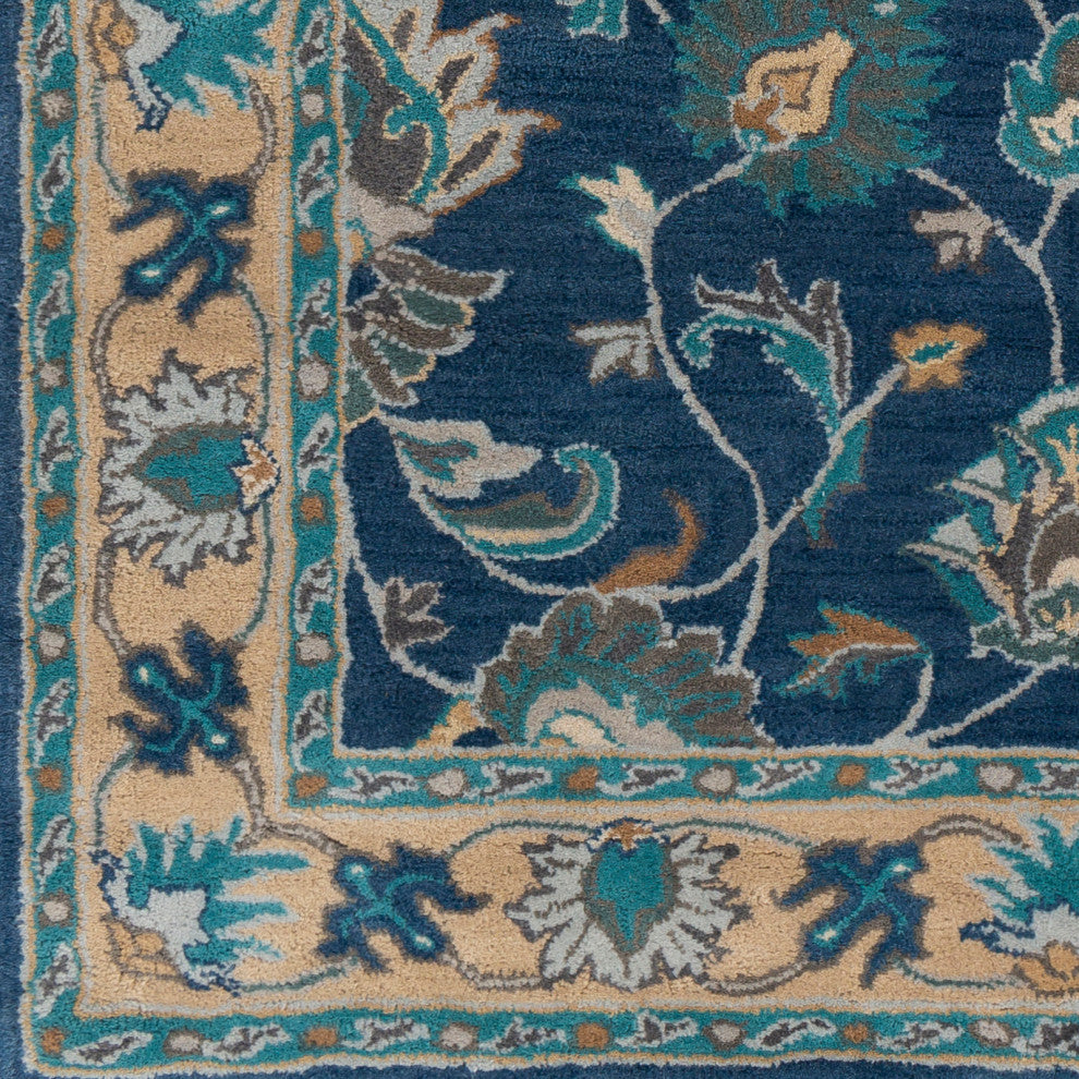 Surya Caesar CAE-1220 Traditional Area Rug, 9' x 12' Rectangle