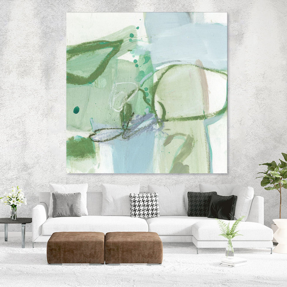 "Olive I" Fine Art Giant Canvas Print, 72"x72"