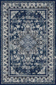 Kaleigh Updated Traditional Area Rug - Blue and Gray - 5' 3" X 7' 3"