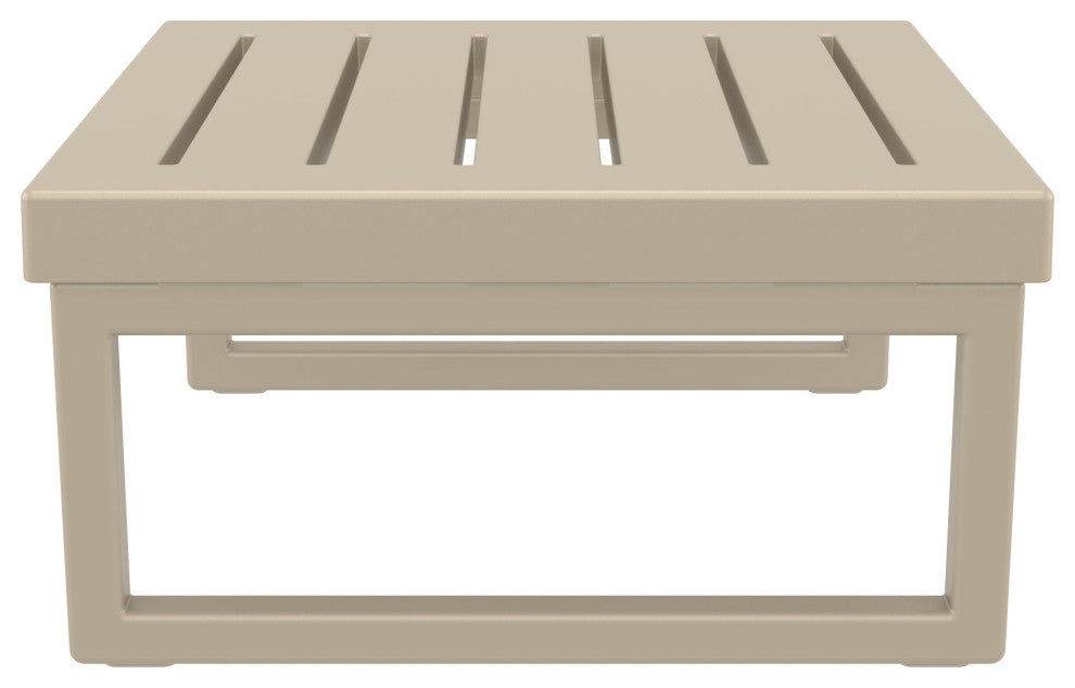 Mykonos Square Coffee Table Taupe
