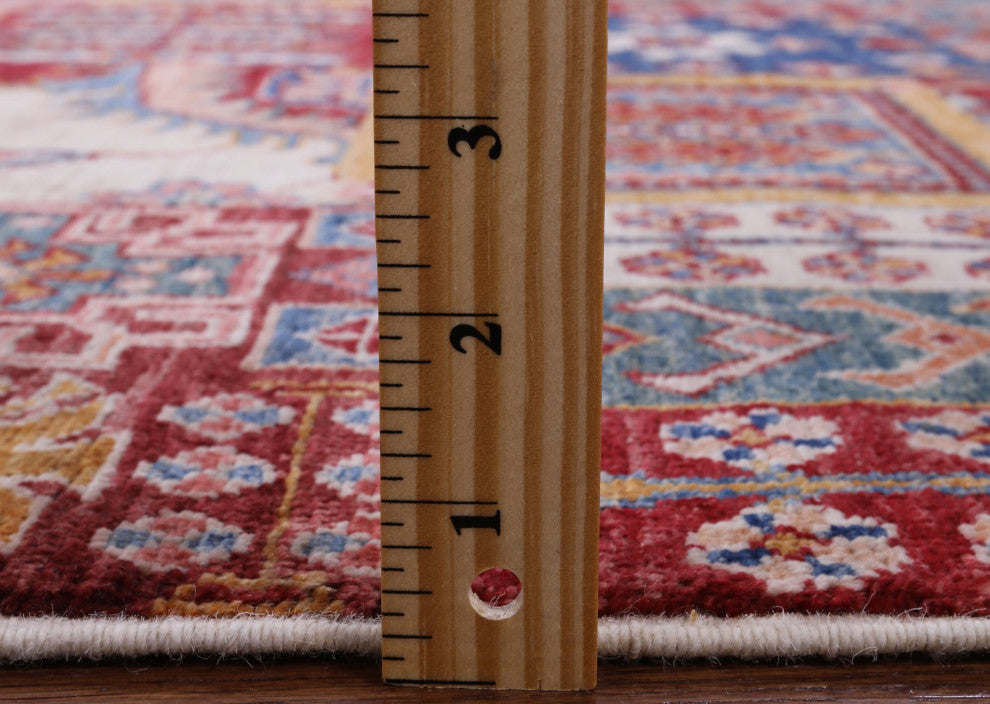 Super Kazak Handmade Wool Rug 4' 11" X 6' 10" Q7563