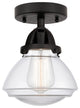 INNOVATIONS 288-1C-BK-G322 1-Light Semi-Flush Mount Matte Black