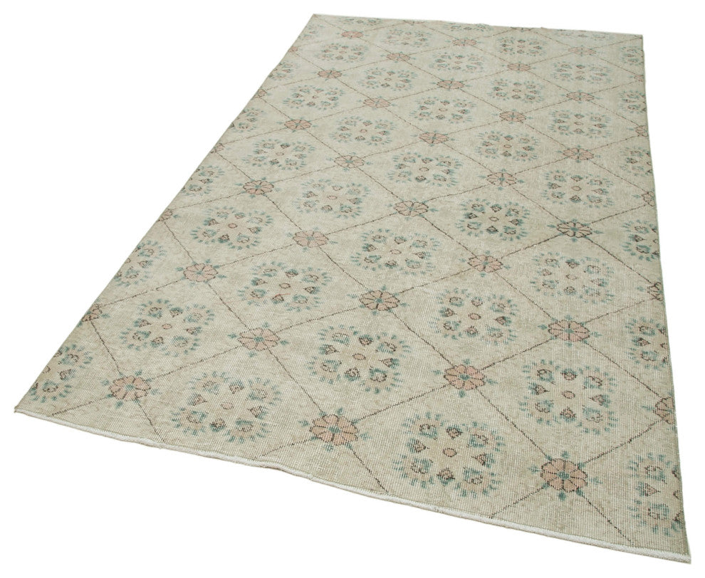 Rug N Carpet - Handwoven Turkish 4' 10'' x 8' 4'' Vintage Area Rug