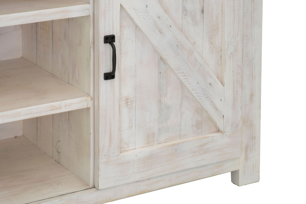 Provence Sideboard, White/Brown