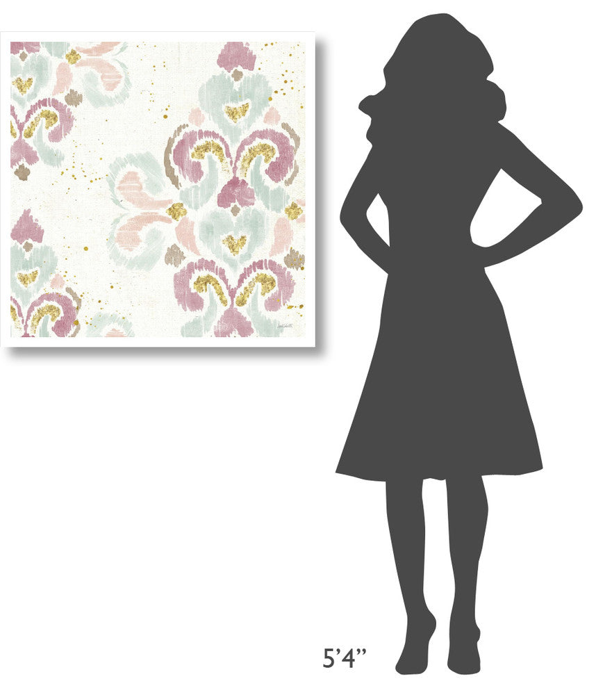 "Soft Deco II" Digital Paper Print by Anne Tavoletti, 32"x32"