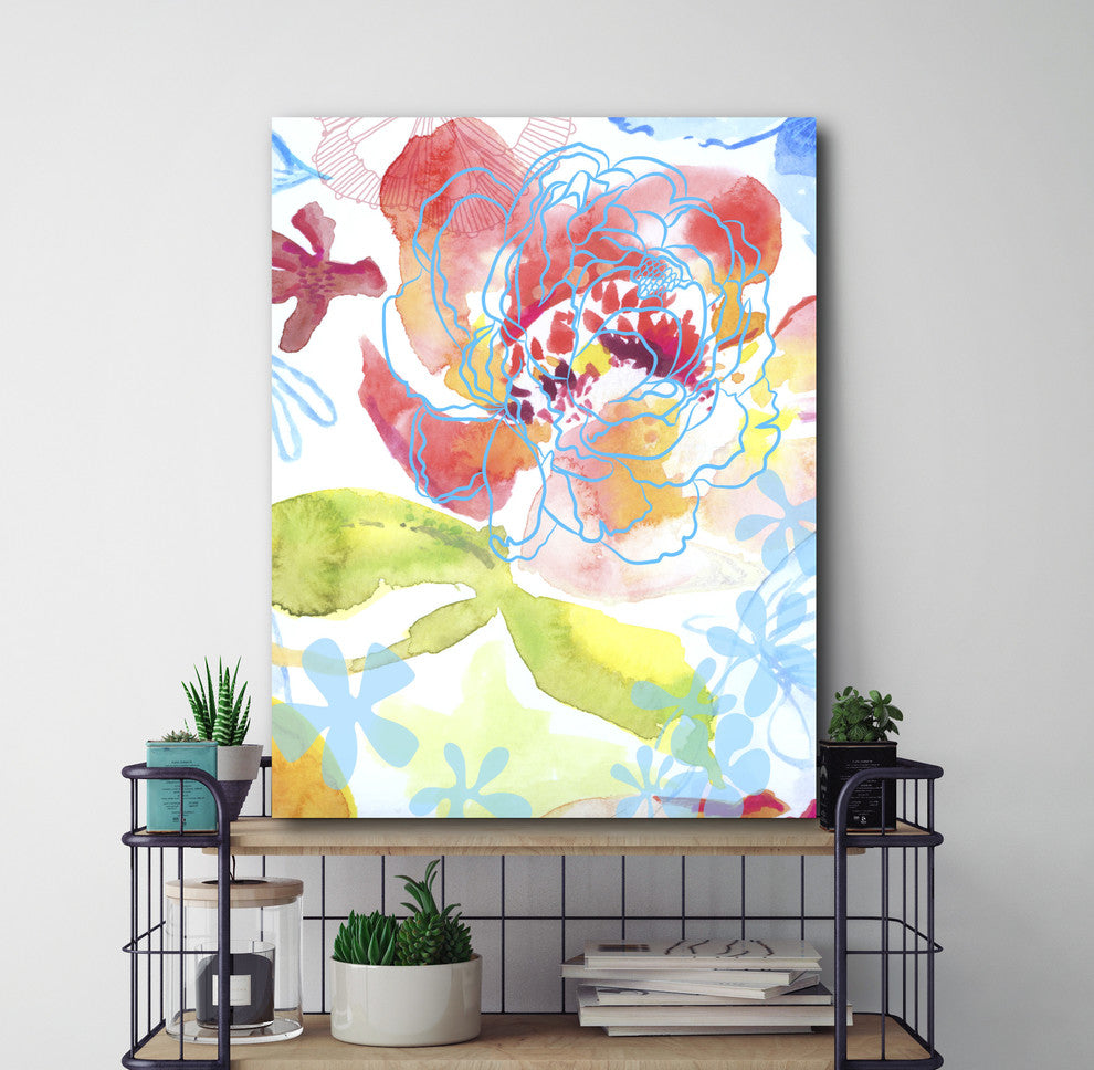 "Blossoms in the Sun II" Gallery-Wrapped Canvas Wall Art, 16"x20"