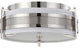 Nuvo 3-Light Diesel Collection Flush Mount Lighting Fixture