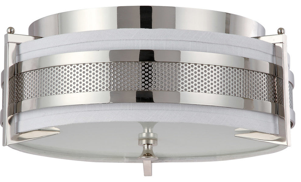 Nuvo 3-Light Diesel Collection Flush Mount Lighting Fixture