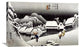 "Kambara, Night Snow" Stretched Canvas Giclee by Hiroshige, 30"x19"