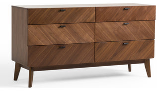 Nova Domus Kamela- Modern Walnut Dresser