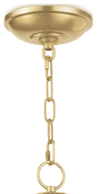 Globe Pendant, Natural Brass