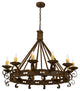 48 Wide Goulaine Corde 12 Light Chandelier