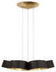 Modern Forms Marimba 34" LED Chandelier in Gold Leaf