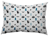 Halloween Critters Accent Pillow, Unreal Teal, 14"x20"