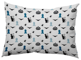 Halloween Critters Accent Pillow, Unreal Teal, 14"x20"