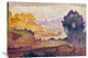 "A View of Menton" Artwork, 40" x 28"