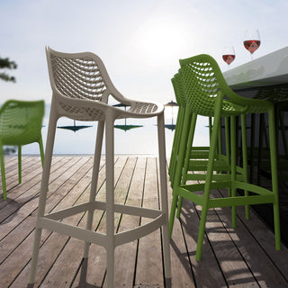 Compamia Air Bar Stools, Set of 2, Taupe