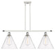 Innovations 516-3I-WPC-GBC-122-LED 3 Light Island Light, White, Polished Chrome