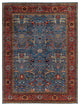 Serapi One-of-a-Kind Hand-Knotted Area Rug Light Blue, 9'0" x 11'11"