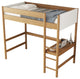 Gewnee Twin Size Loft Bed with Desk