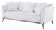 Sofa, Fabric, White, Modern, Living Lounge Room Hotel Lobby Hospitality