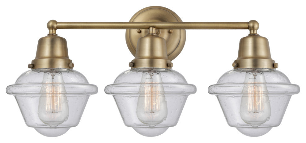 Innovations 623-3W-BB-G534 3 Light 24" Bath Vanity Light, Brushed Brass