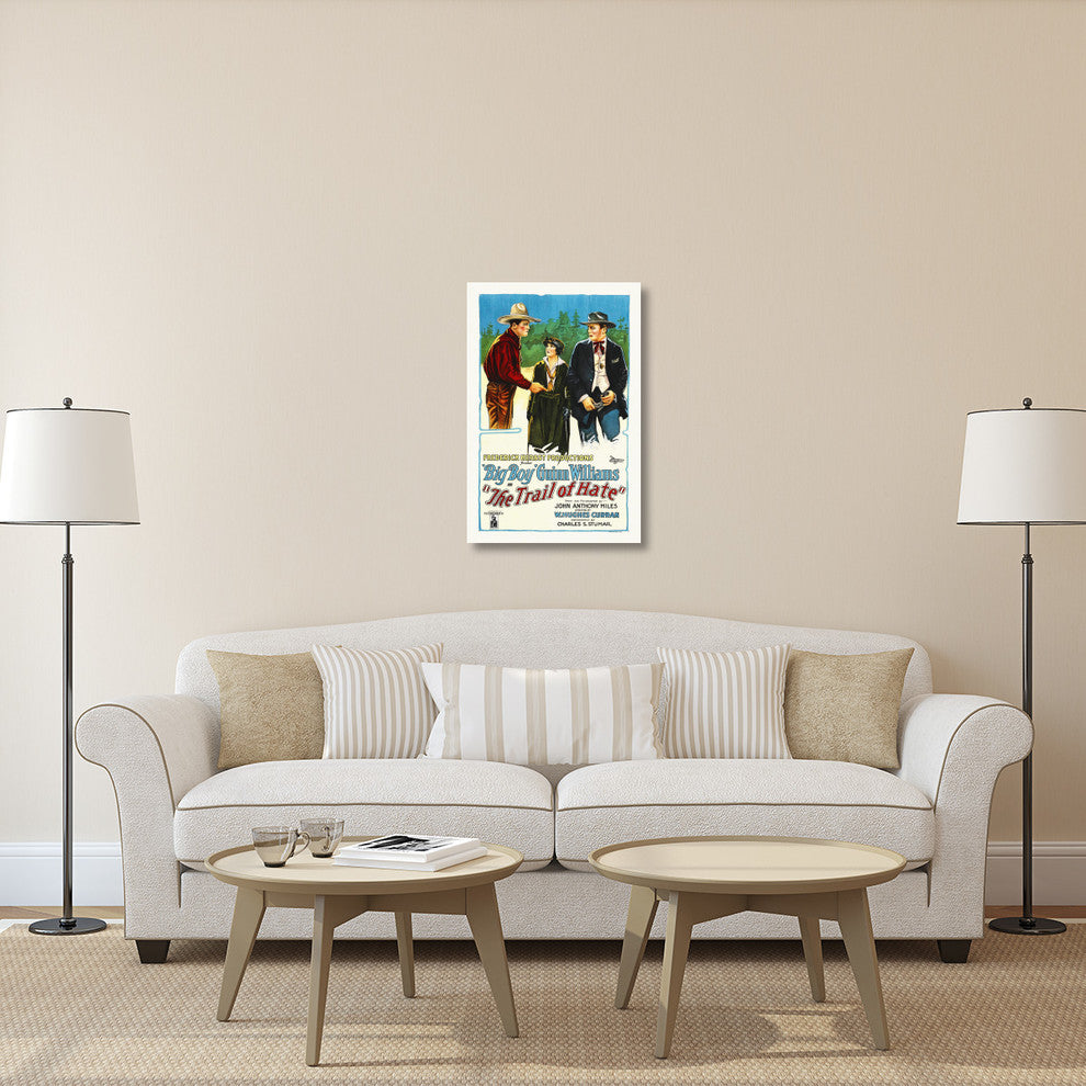 "Trail of Hate" Stretched Canvas Giclee by Hollywood Photo Archive, 24x36"