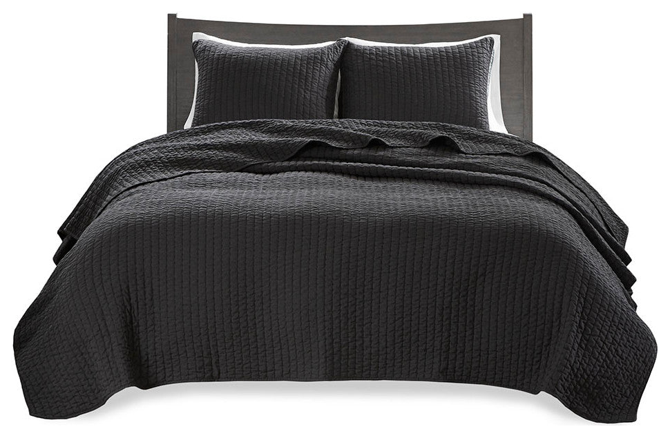 Madison Park Keaton 3 Piece Quilt Set