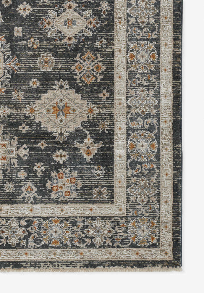 Momeni Cambridge Viscose Slate Area Rug 3'11" X 5'5"