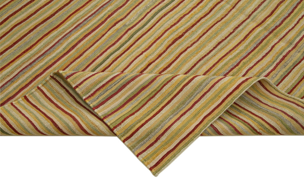 Rug N Carpet - Handmade Oriental 7' 3'' x 10' 0'' Decorative Wool Kilim Rug