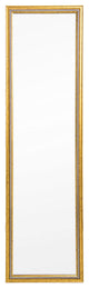 50" Lx14" W Rectangle Glass Framed Wall Mounted Bathroom Vanity Mirror