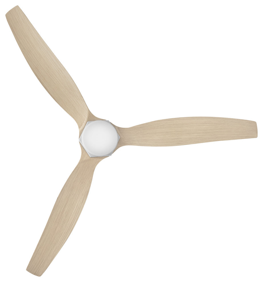 Hinkley Facet LED Ceiling Fan, Matte White, 52"