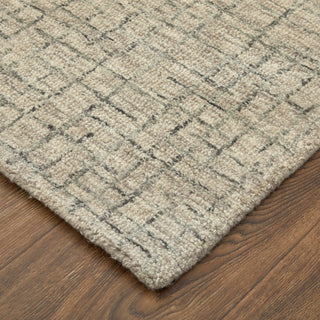 Weave & Wander Natal Transitional Solid, Ivory/Gray/Taupe, 12'x15'