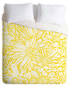 Deny Designs Lisa Argyropoulos Daisy Daisy In Golden Sunshine Duvet Cover - Ligh