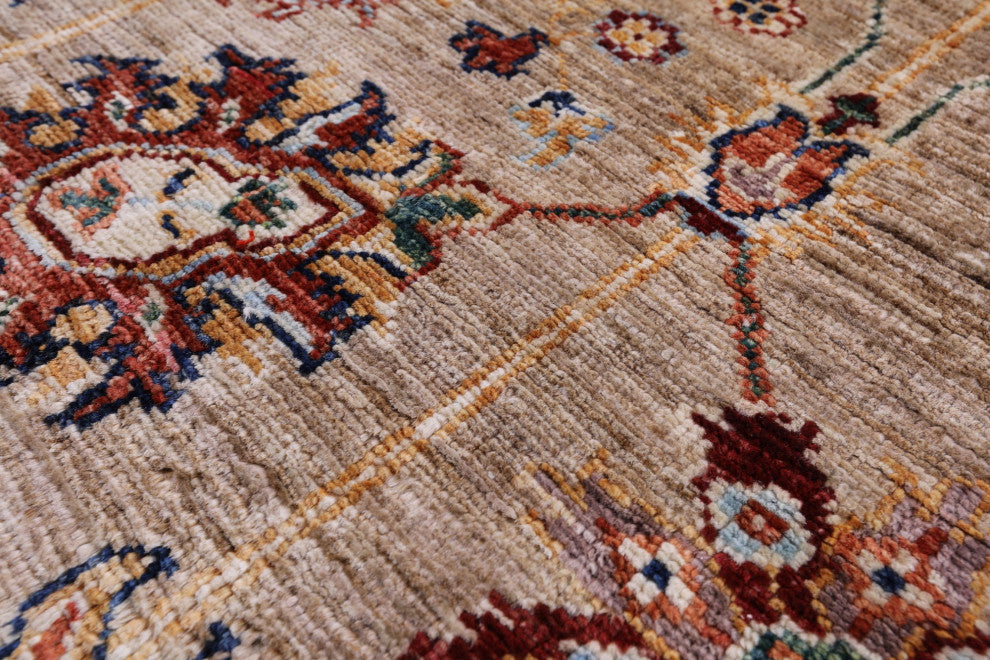 Persian Tabriz Hand-Knotted Rug 2' 8" X 4' 1" Q11249