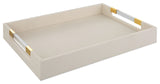 Wessex White Shagreen Tray