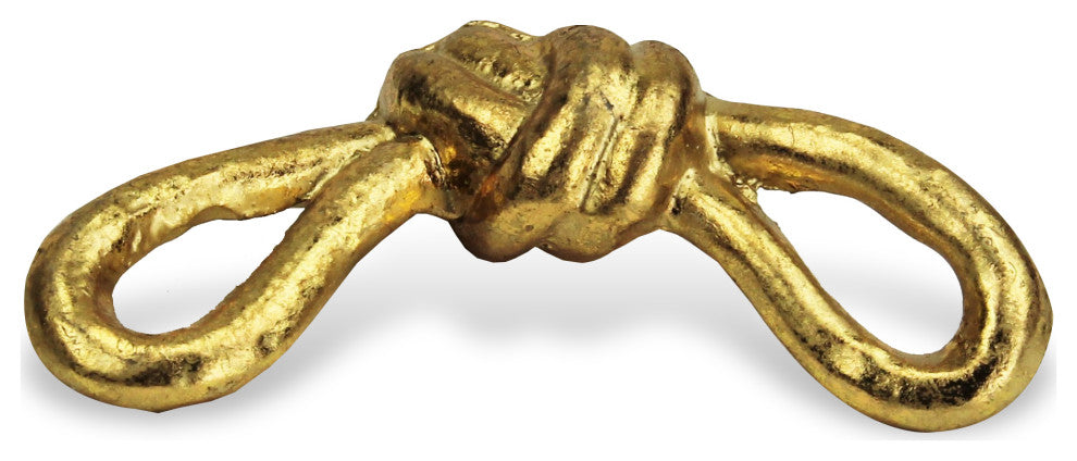 Roven Golden Cast Iron Knot Decor