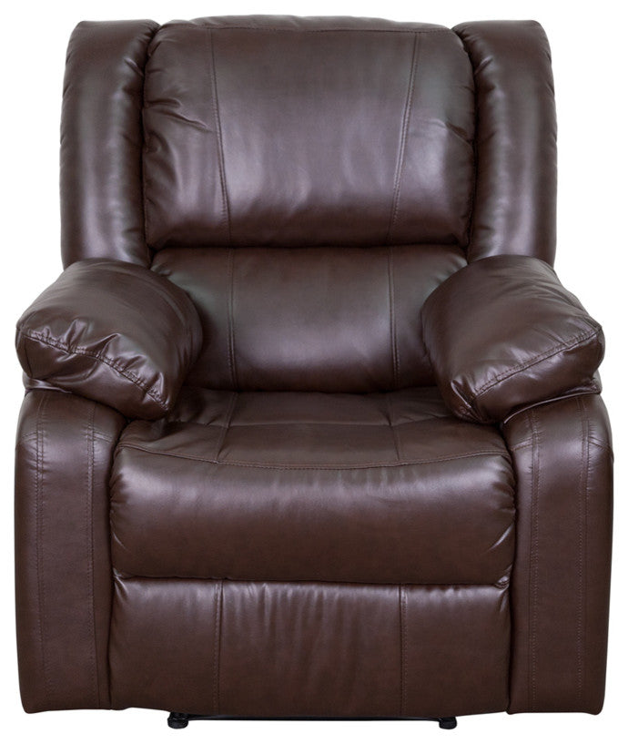Harmony Series Brown Leather Recliner