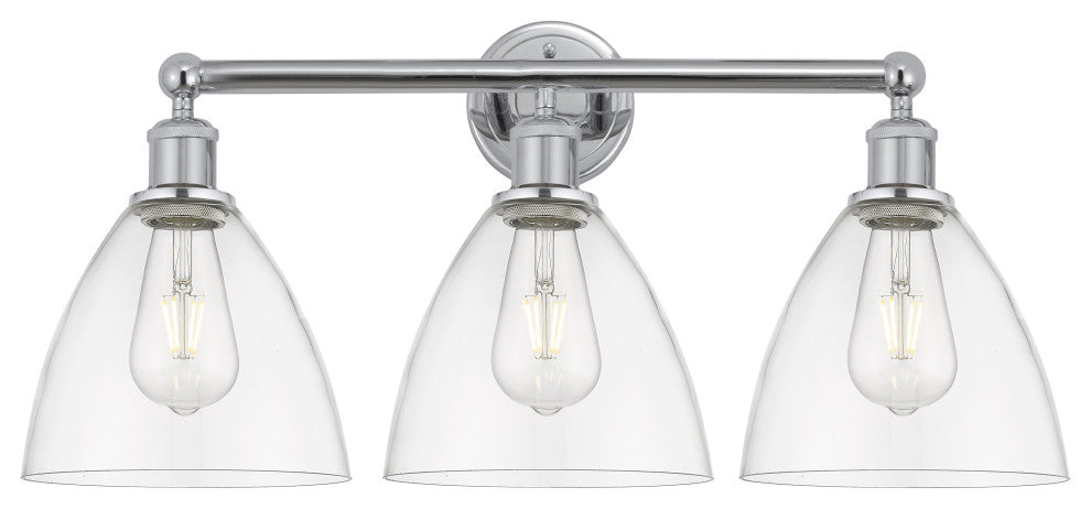 Innovations 616-3W-PC-GBD-752 3 Light Bath Vanity Light, Polished Chrome