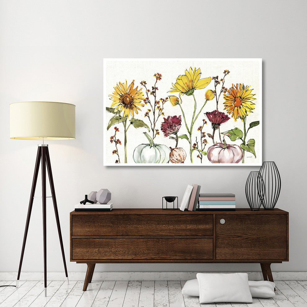 "Festive Foliage XII" Digital Paper Print by Anne Tavoletti, 62"x42"