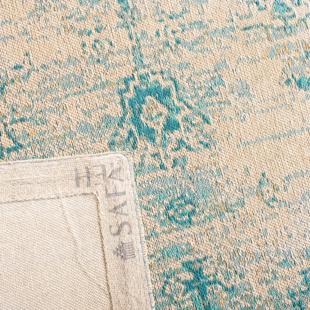 Safavieh Classic Vintage Collection CLV113 Rug, Aqua, 8' X 10'