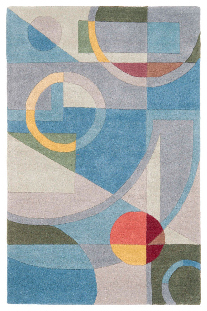 Safavieh Rodeo Drive rd845b Rug, Blue/Multi, 2'6" X 8'0"