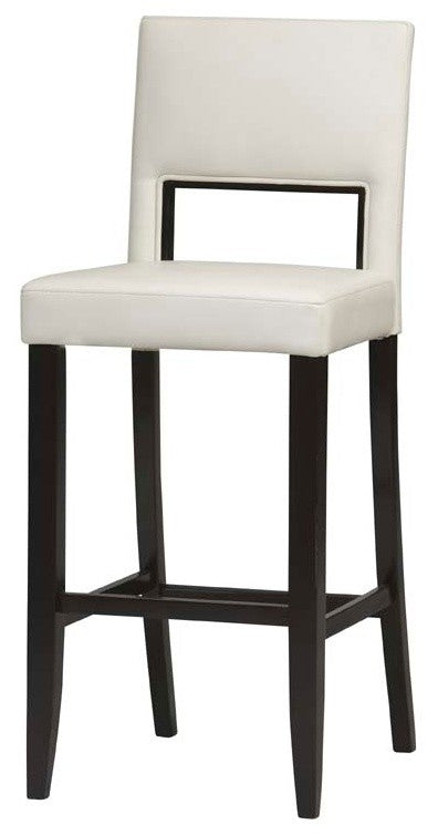 Vega Stool, White, Bar Height