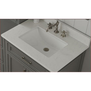 Milano Transitional Gray 96" Double Sink Bathroom Vanity Modular Set