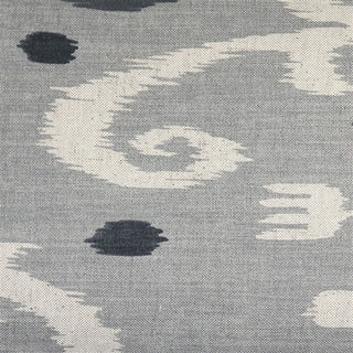 Pillow Decor - Indah Ikat Gray 12 x 20 Throw Pillow