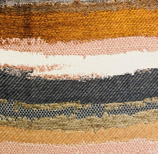 Bahia Belle Striped Luxury Throw Pillow, 16"x16"
